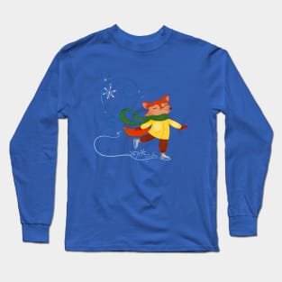 Fox and Snow Long Sleeve T-Shirt